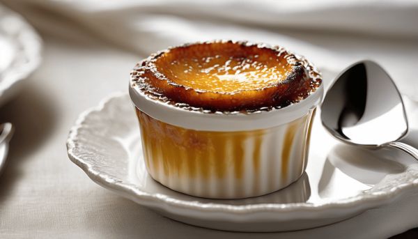Quel est le nombre de calories dans une crème brûlée ?